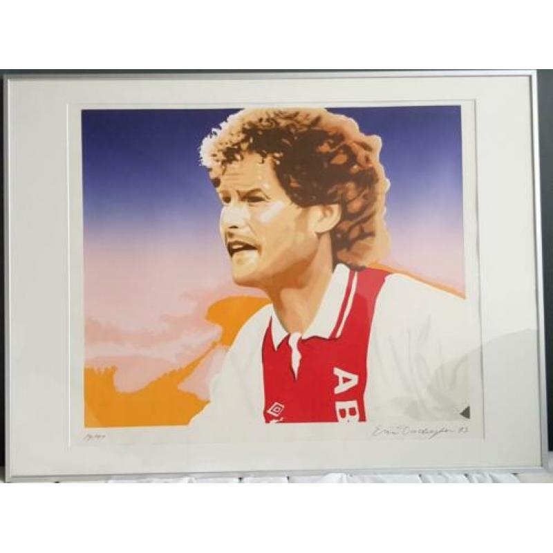 Voor de verzamelaar: Ajax litho Danny Blind limited edition