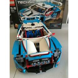 Lego Technic 42077 Rally Car met doos