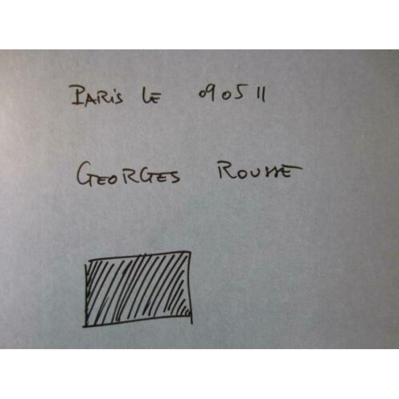 GEORGES ROUSSE, retrospective, 2008, GESIGNEERD, omvangrijk