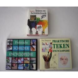 Gaade's 3 teken en schilder boeken