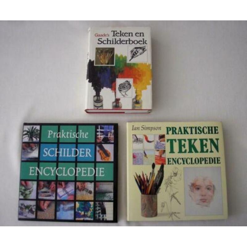 Gaade's 3 teken en schilder boeken