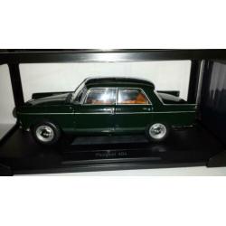 Norev 1:18 groene Peugeot 404 1965 D nieuw in verpakking