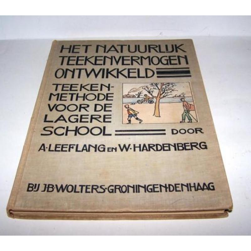 Het natuurlijk teekenvermogen ontwikkeld. 1933. Izgs. Zeldz.