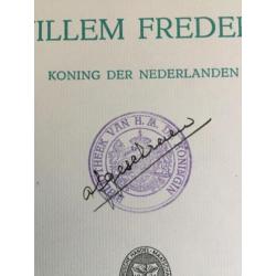 Willem Frederik 1949 uit bibliotheek Koninklijk Huis