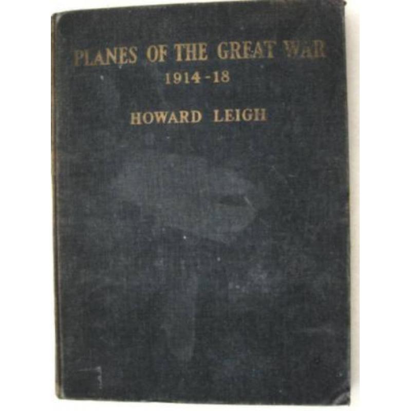 Planes of the Great War 1914-18 Leigh Luchtvaart WO I illust