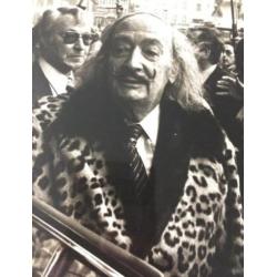 Keystone - Salvador Dali bij Centre Pompidou - foto, 1979