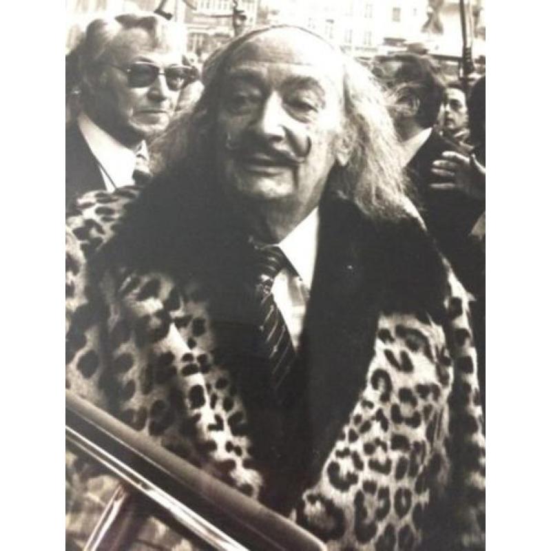 Keystone - Salvador Dali bij Centre Pompidou - foto, 1979