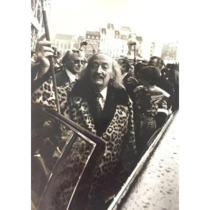 Keystone - Salvador Dali bij Centre Pompidou - foto, 1979