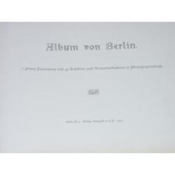 Album von Berlin (1904). 3 grosse panoramen und 49 ansichten