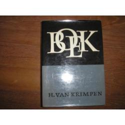 Typografie. H. van Krimpen: Boek over het maken van (1966).