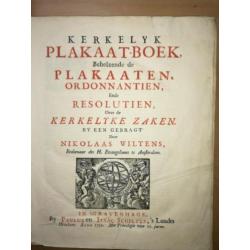 Kerkelyk plakaat-boek 1722, 1735