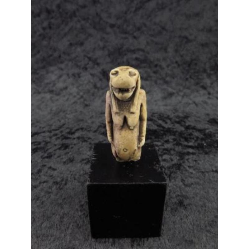 Egyptian faience amulet of Taweret