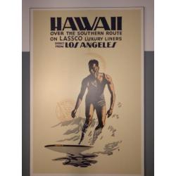 Retro Hawaii Surfer