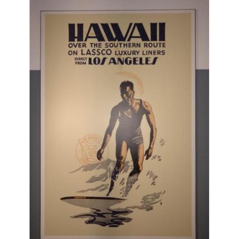 Retro Hawaii Surfer