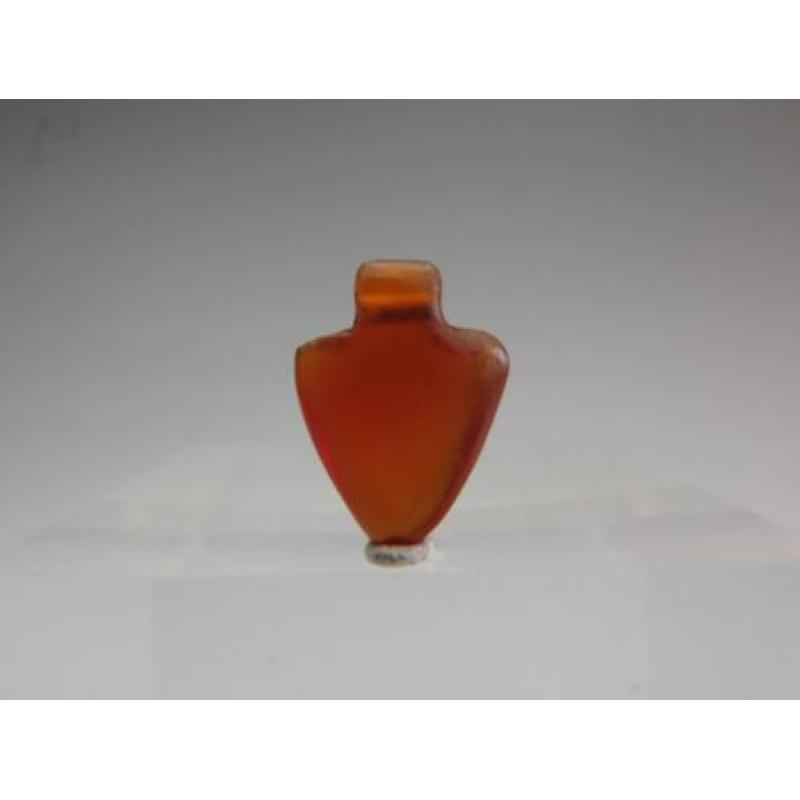 Egyptian hart amulet made of carnelian