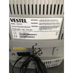 Vestel 1422 DVD kleurentv met dvd en afstandbediening