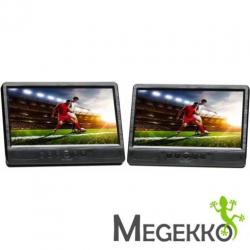 Mtw-1085twin - Draagbare Dvd-speler Met 10.1 Lcd-scherm + ..