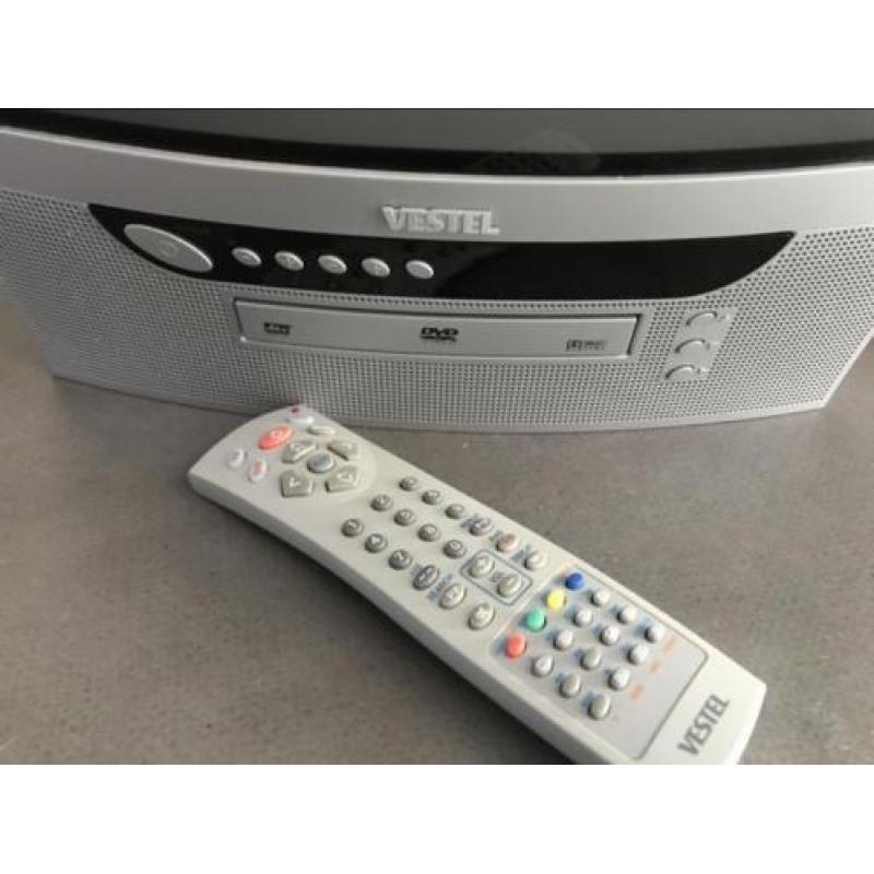 Vestel 1422 DVD kleurentv met dvd en afstandbediening