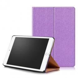 Leather style smart case paars iPad 2017 (9.7")