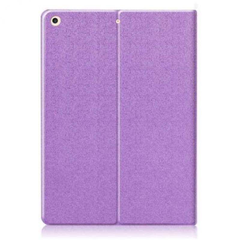 Leather style smart case paars iPad 2017 (9.7")