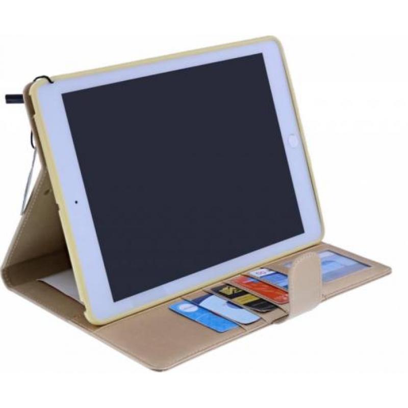 Ntech iPad 2, 3 , 4 Premium Luxe Hoes Folio Cover hoesje Ch