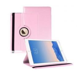 iPad 2017 5e generatie lederen hoes hoesje 360 graden Paars