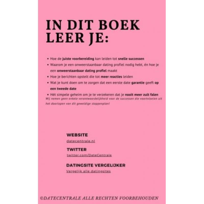 E-Book: 31 Stappen naar Online Dating Succes!