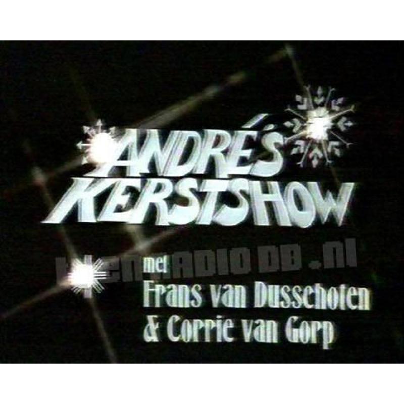 Echt genieten met Andre's Kerstshow DVD met vele BN'rs