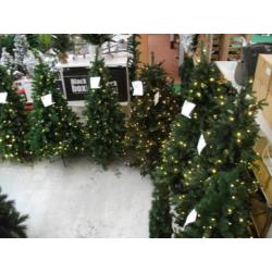 Kerstboom Groen 185 cm PE-PVC (showmodel) kerst 110