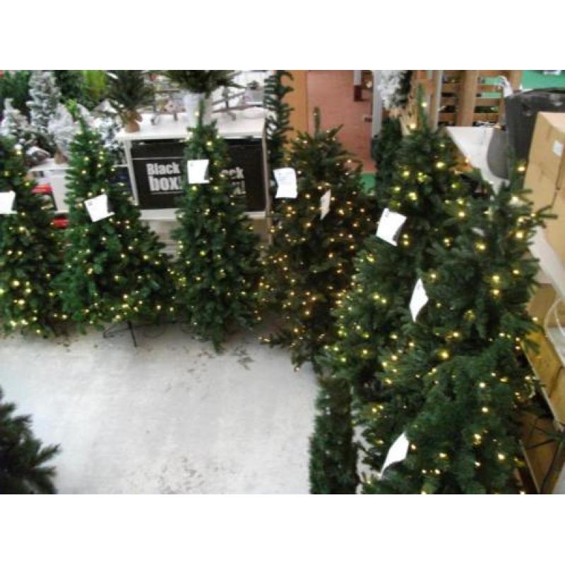 Kerstboom Groen 185 cm PE-PVC (showmodel) kerst 110