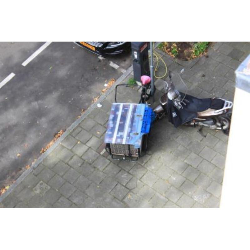 Bakfiets 3 wielen met weerbestendige afsluitbare klep