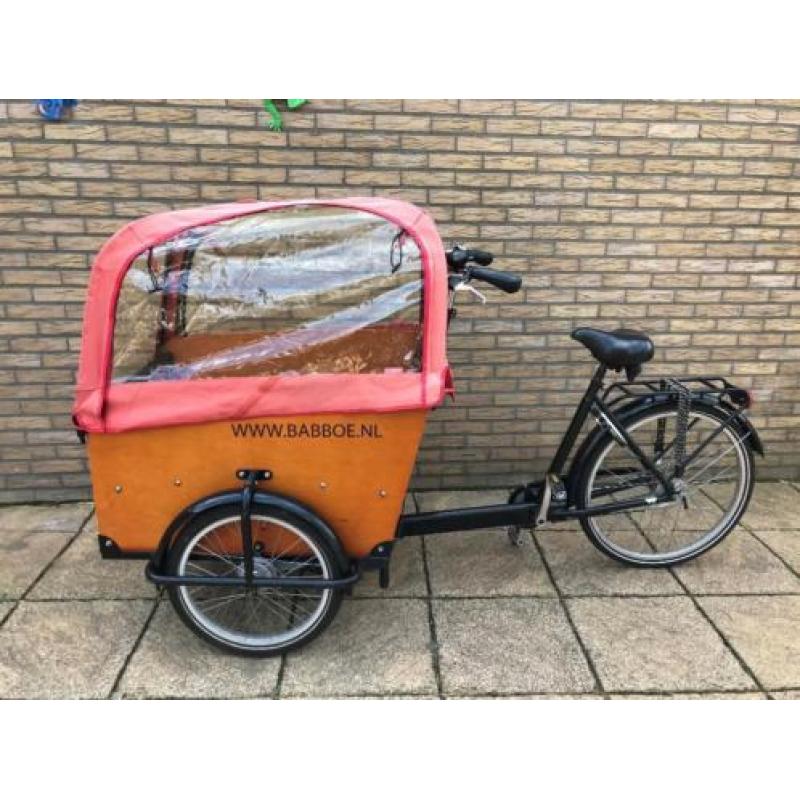 2 Babboe bakfietsen met huif va € 325