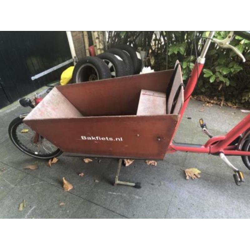 Bakfiets rood