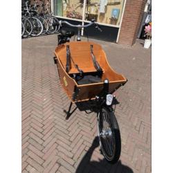 Nieuwe popal cab paris bakfiets met huif en bankje 7 versn.