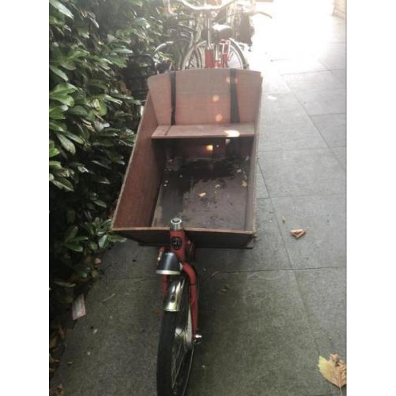 Bakfiets rood