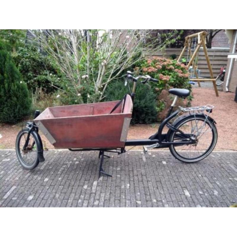 Bakfiets met hoes