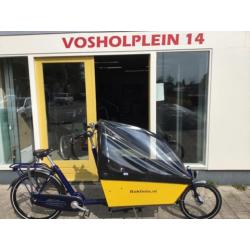 Bakfiets nl bakfietsen NN7D versnelling,Huif en Extra bankje