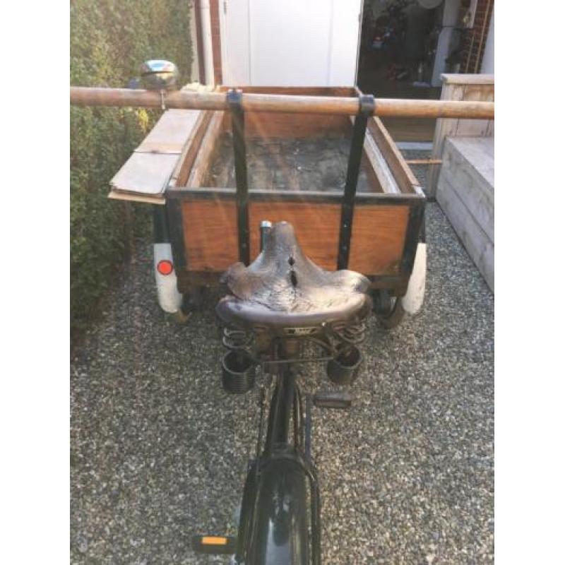 Antieke Gazelle bakfiets ORIGINELE STAAT !!!!! 30/40 jaren