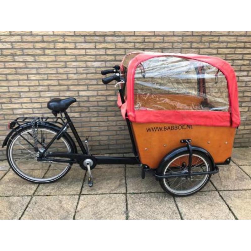 2 Babboe bakfietsen met huif va € 325