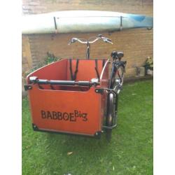 Bakfiets Babboe big te koop!