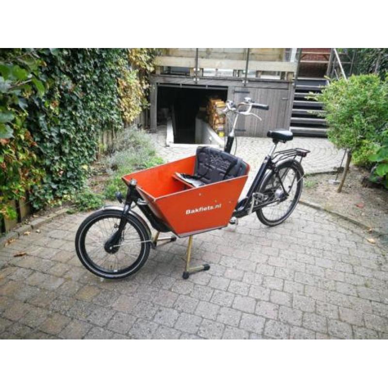 Toffe, praktische, stoere bakfiets te koop