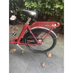 Bakfiets rood