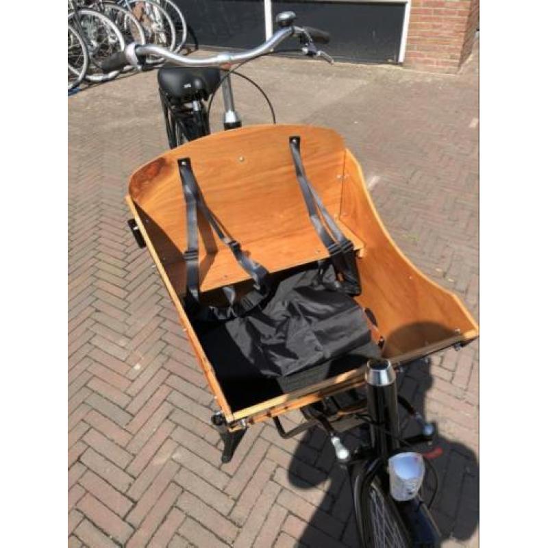 Nieuwe popal cab paris bakfiets met huif en bankje 7 versn.