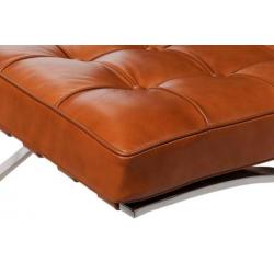 Barcelona Chair Vintage Cognac Leer > Vrijbl. PROEFPLAATSING