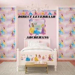 Meisjes prinses disney behang x6