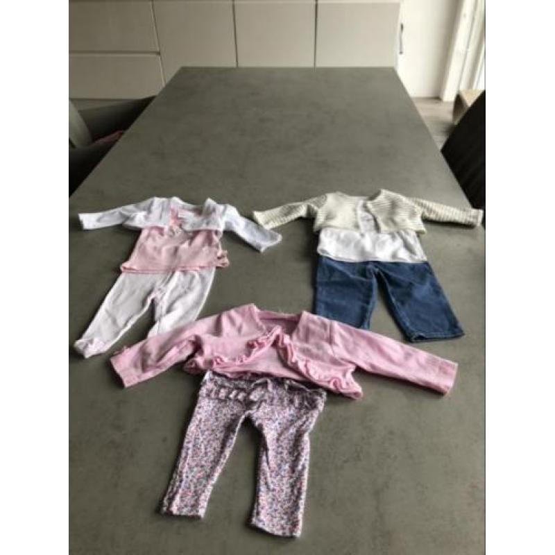 Kleding pakket baby meisje maat 50 t/m 62