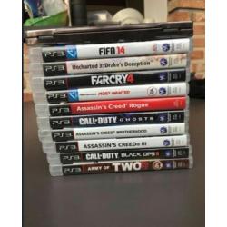 Playstation 3 met 2 Controllers & 11 Games