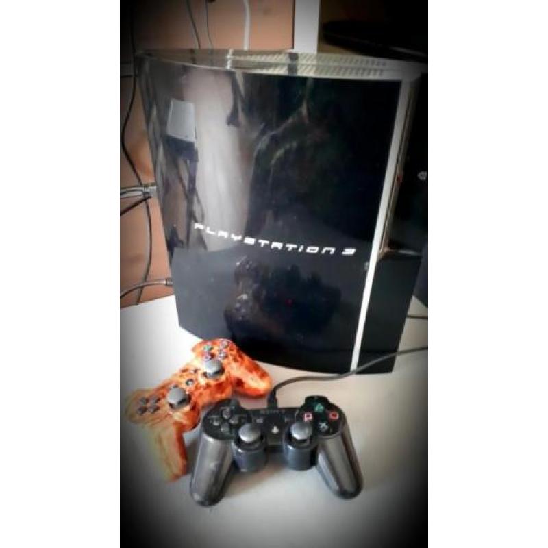 PS3 compleet, origineel, inclusief controllers en spellen!