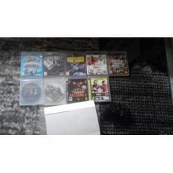 Ps3 met 9 games en veel skylanders